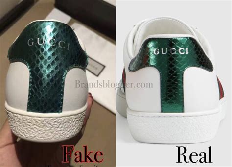 gucci sneaker fake|gucci ace sneakers hurt.